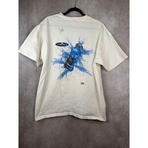 2005 Powerade NHRA Drag Racing Series T Shirt White XL Signed Cory Mcclenathan